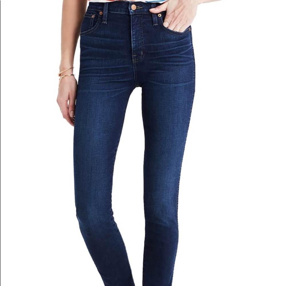 Madewell High Rise Skinny Jeans
